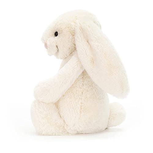 Jellycat Bashful Cream Bunny Stuffed Animal, Medium 12 inches | Rabbit and Bunny Plush Toy | Classic Children's Gift thumbnail 5