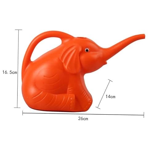 VILLCASE Classic Plastic Watering Can with Creative Animal Patterns for Indoor and Outdoor Gardening Easy Grip Handle Suitable for Amateur and Professional Gardeners Random Random Color thumbnail 3