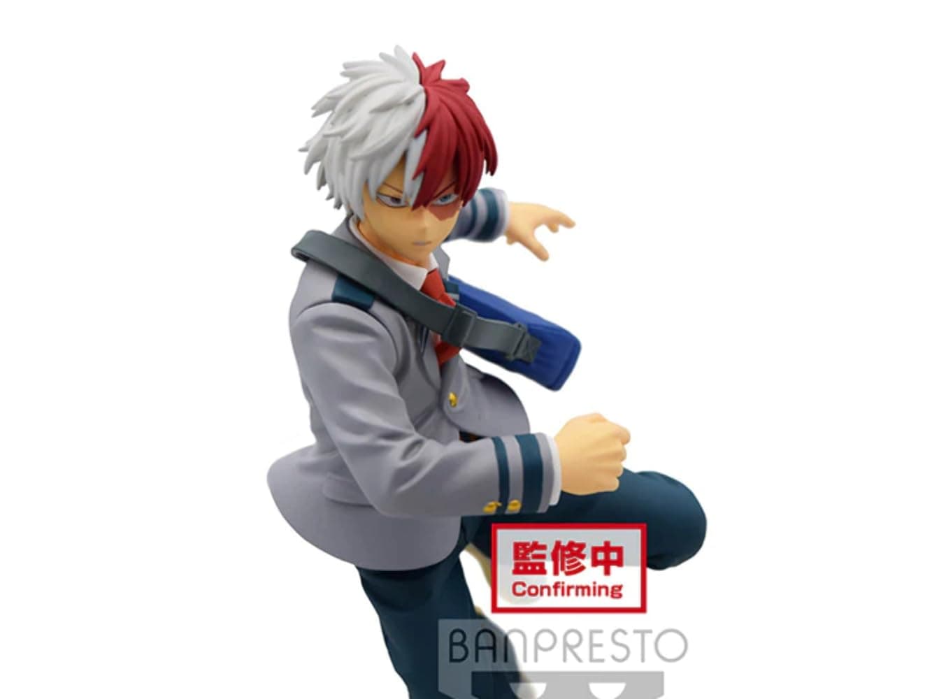Banpresto 203527 MY HERO ACADEMIA - Shoto Todoroki - Bravegraph - Black, Figurine 14 cm thumbnail 2