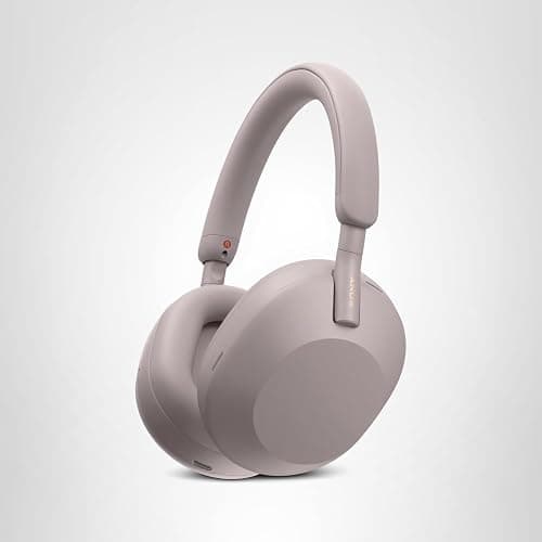 Sony WH-1000XM5 Premium Noise Canceling Wireless Headphones, Auto NC Optimizer, 30-Hour Battery, Alexa Voice Control, Smoky Pink thumbnail 11