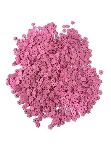 Plastic Flower Shape DIY Crunchy Filler, Crunchy Beads, Blue, 30 Grams Total - Image 1
