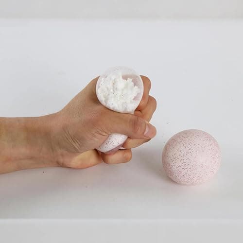 Nee Doh Snowball Stress Relief Squishy Toys, Squeeze&Play Sensory Fidget Toys for Adults Anxiety Relief Slow Rise Portable Desk Toys, Easter Basket Stuffers Birthday Gifts thumbnail 7