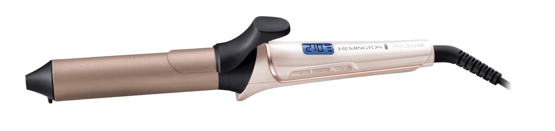 Remington Boucleur à cheveux [32mm: boucles glam] PROluxe (Technologie Intelligente OPTIheat, chaleur constante ciblée, Avec pince, Ecran LCD,10 réglages 120-210°C) Fer à boucler CI9132 thumbnail 8