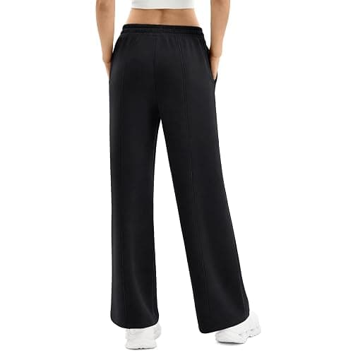 SINOPHANT Womens Wide Leg Sweatpants Light Fleece Lined Pants with Pockets Baggy Lounge 2026 Drawstring Athletic Joggers thumbnail 7