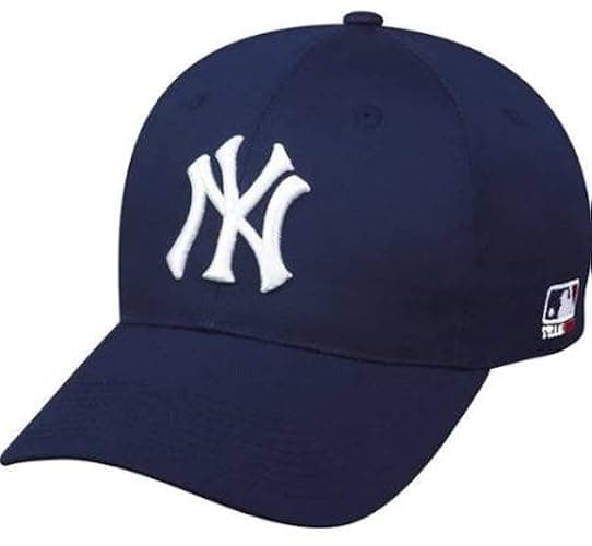 Outdoor Cap New York Yankees Adult Adjustable Officially Licensed Baseball Hat Navy - Image 1