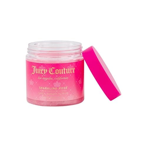 Juicy Couture Body Set – includes Sparkling Rose Shea Sugar Scrub, Body Butter, & Body Wash thumbnail 5