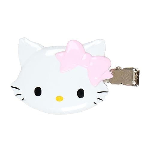 Sanrio 660868 Charmy Kitty Bangs Clip, ABS Resin, Right and Left Facing Set, Makeup, Facial Cleansing, Desk Work, Ages 3 and Up thumbnail 4