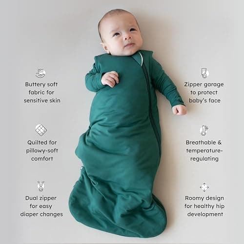 KYTE BABY Unisex Rayon Sleeping Bag for Babies and Toddlers, 1.0 Tog thumbnail 3