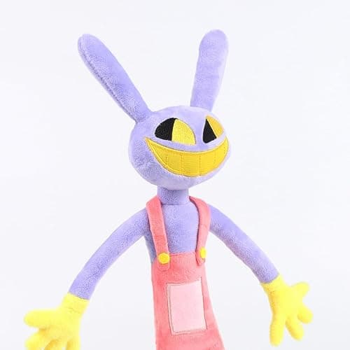 SAJISP The Amazing Digital Circus Plush,11.7" Jax Plushies Toy Gift, Cute Stuffed Figure Doll for Kids and Adults, Birthday Halloween Christmas Choice for Boys Girls thumbnail 6