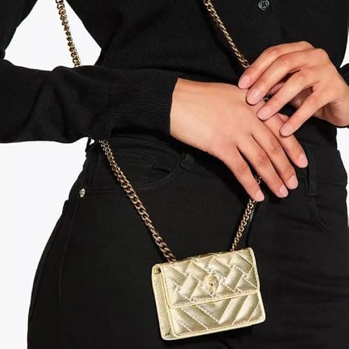 Crossbody Shoulder Bag for Women Leather Mini Purse with Chain Strap thumbnail 2