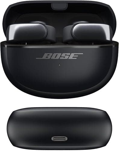 Bose Ultra Open Earbuds mit Bluetooth und OpenAudio Technologie, Clip On Kopfhörer, kabellose Open Ear Earbuds, immersive Audio, bis zu 48 Stunden Akkulaufzeit, Schwarz thumbnail 7