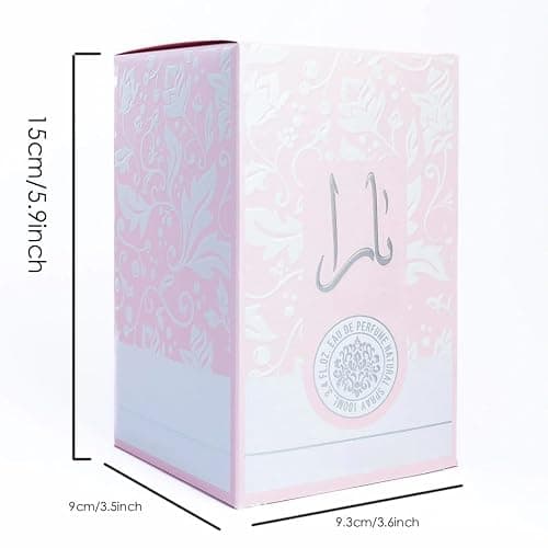 JFen Yara - Vanilla Pink Eau De Parfum 100ml (3.4 fl oz) for Female Long-Lasting Fragrance thumbnail 2