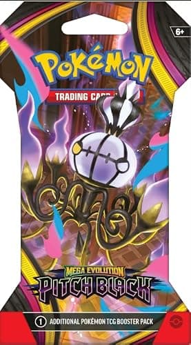 Pokemon TCG: Mega Evolution Pitch Black Sleeved Booster thumbnail 3