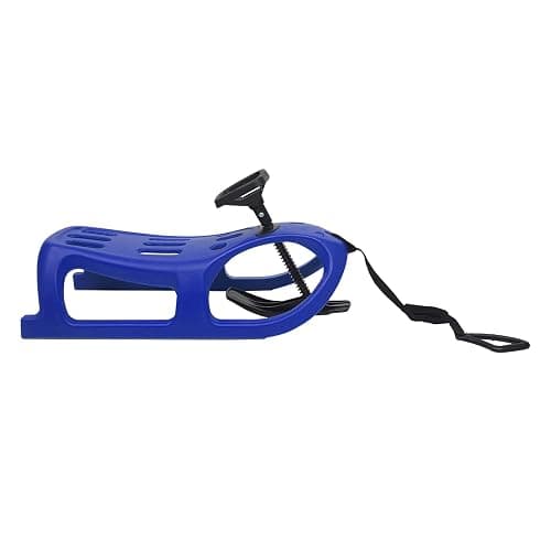Snow Racer Seld, Metal Sleds for Snow Sled Heavy Duty Winter Sled Steerable Snow Sled, Steerable Snow Scooter Sled,Age 3+ thumbnail 6