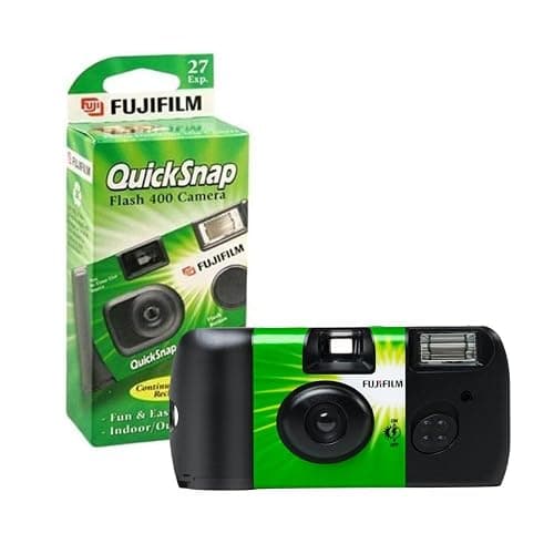 Fujifilm QuickSnap Flash 400 One Time Use 35mm Camera with Flash, 27 Exposures, 4-Pack thumbnail 6