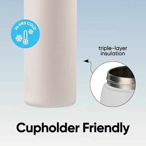 Owala FreeSip Stainless Steel Water Bottle 32 oz Iced Breeze thumbnail 5