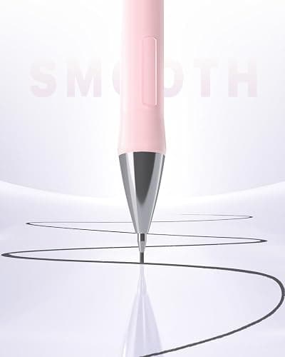 Four Candies Mechanical Pencil Set - 0.7mm (Medium Point), 6PCS Cute Pencils Mechanical with 360PCS (HB & 2B) Lead Refills & 12PCS Erasers & 1PCS Storage Case, Pastel Aesthetic Lead Pencils for School thumbnail 7