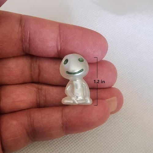 Ponjowl 5 Pcs Luminous Tree Elves Spirit Gardening Potted Decoration Micro Landscape Figures Ornament Fluorescent Green thumbnail 3