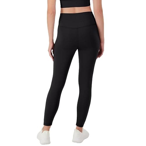 Hanes Womens Leggings Clothing, Moves 7/8 Soft Leggings with Pocket, Moisture Wicking Women's Clothing, Pants, 25" Inseam thumbnail 2