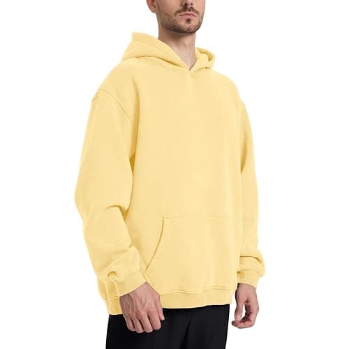 Dnzzs Acid Wash Hoodie Super Soft Sweatshirt for Mens Pullover Oversized Men's Fashion Hoodies & Sweatshirts Vintage Tops thumbnail 4