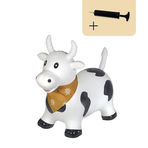 Kindsgut Bouncy Animal Hopper Cow for Children, Designed in Germany, Playful and Modern Colors, air Pump Included, Indoors and Outdoors thumbnail 7