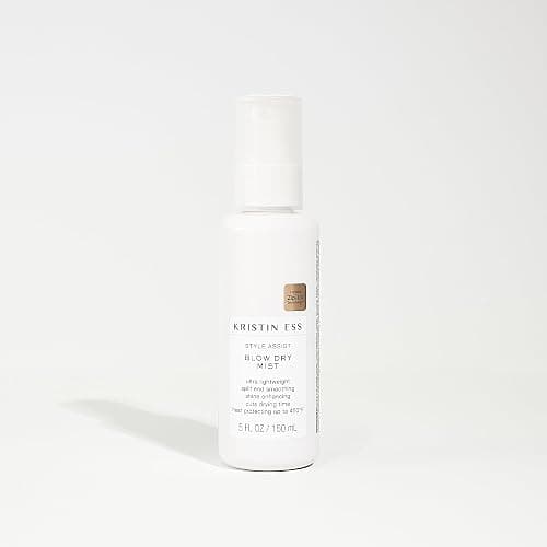 Kristin Ess Heat Protection Blow Dry Spray for Hair - Frizz Control + Anti-Humidity - Thermal Heat Protectant & Blowout Spray 450 Degrees - Adds Shine, Smooths, & Anti-Frizz - Pear Fragrance thumbnail 5