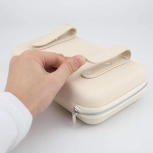 Cartisen Car Tissue Holder, Sun Visor Napkin Holder, Car Visor Tissue Holder, Luxury PU Leather Backseat Tissue Case Holder (Beige) thumbnail 5