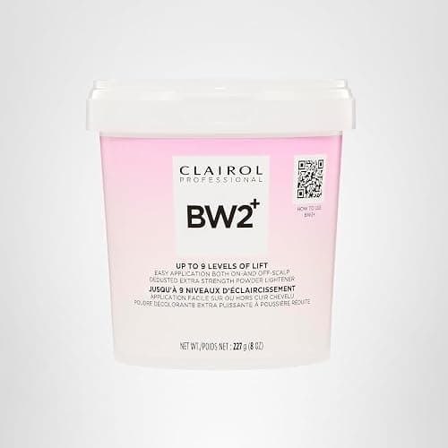 Clairol Professional BW2+ Extra Strength Powder Lightener, Up to 9 Levels of Lift for Hair Highlights & Lightening thumbnail 9