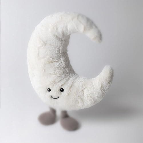 Jellycat Amuseables Moon Stuffed Toy, Medium 10.5" - Moon Plush - Fun Gift Idea - Medium thumbnail 7