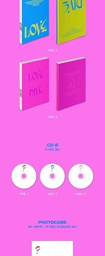 IVE LOVE DIVE 2nd Single Album Ver. 96p PhotoBook+1p PhotoCard+Heart Hologram Card+Tracking Sealed thumbnail 3