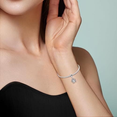 S925 Sterling Silver Charm Fit for Pandora Bracelet Original Pendant Bead Jewelry Gift for Her thumbnail 5