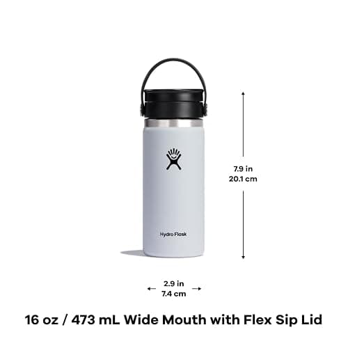Hydro Flask 16 Oz Wide Flex Sip Lid Trillium - 16 Oz - Trillium Pink thumbnail 3