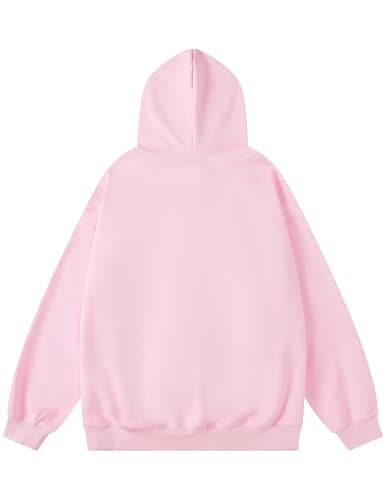 Aelfric Eden Womens Oversized Graphic Hoodies Y2k Flower Embroidery Number Print Pullover Hooded Sweatshirt Unisex thumbnail 2