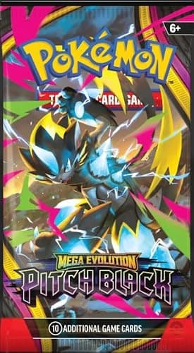 Pokemon TCG: Mega Evolution Pitch Black Sleeved Booster thumbnail 5