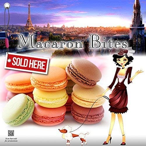 Macaron - Assortment Gift Box of 12 French Macarons, French Macarons, Gourmet Cookie Gift Box, Macaroon thumbnail 9