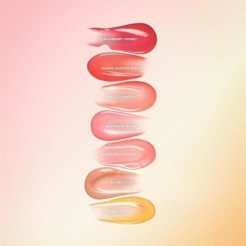 Gisou Honey Infused Hydrating Lip Oil, Nourishing Lip Moisturizer for Dry Lips (Raspberry Swirl) thumbnail 6
