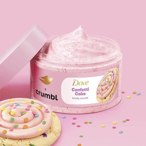 Dove Crumbl Limited Edition Confetti Cake Body Care Gift Set, 3 Count thumbnail 4