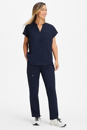 Fabletics Women's Performance Scrub Pant - MotionTech, 4-Way Stretch, Pocket-Packed, Wrinkle-Resist, Semi-Slim Fit thumbnail 2