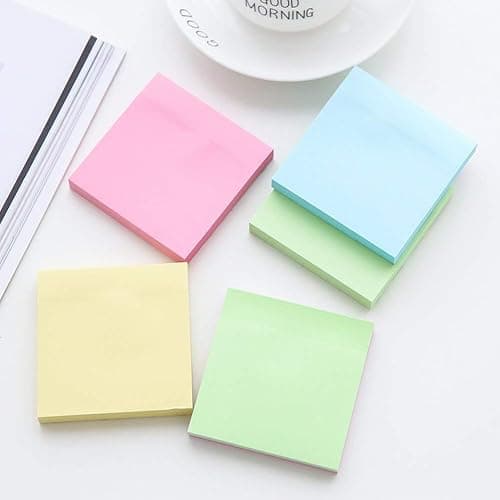 Early Buy Self-Stick Notes Sticky Notes 100 Sheets/Pad 6 Candy Colors 3 inch X 3 inch 6 Pack thumbnail 4