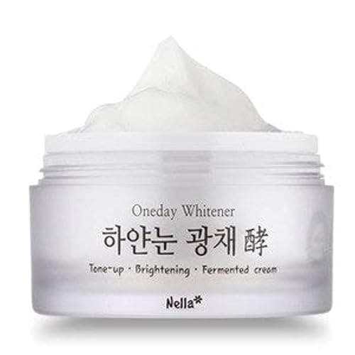 Nella Whitening and Brightening Tone-Up Cream, Fermented Natural Ingredients, Korean Beauty, 50 ml - Image 1