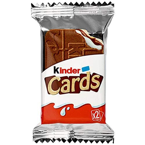 Ferrero Kinder Cards Spécialité Gaufre Barres 25,6g (Pack de 30) thumbnail 2