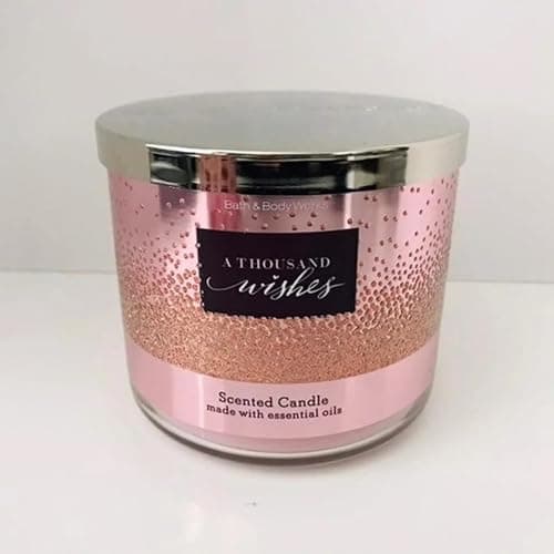 Bath and Body Works A THOUSAND WISHES 3-Wick Candle 14.5 Ounce thumbnail 6
