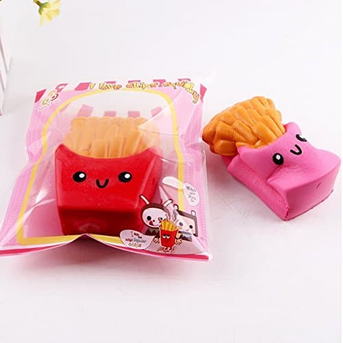 Slow Rising Squishy French Fries Toy, Cute Squeeze Toys for Kids, Easter Gifts for Girls & Boys, Sensory Fidget Squishies, Craft Kits for Ages 6-9, 8 & 10 Year Old Girl Birthday Gifts (Random One) thumbnail 6