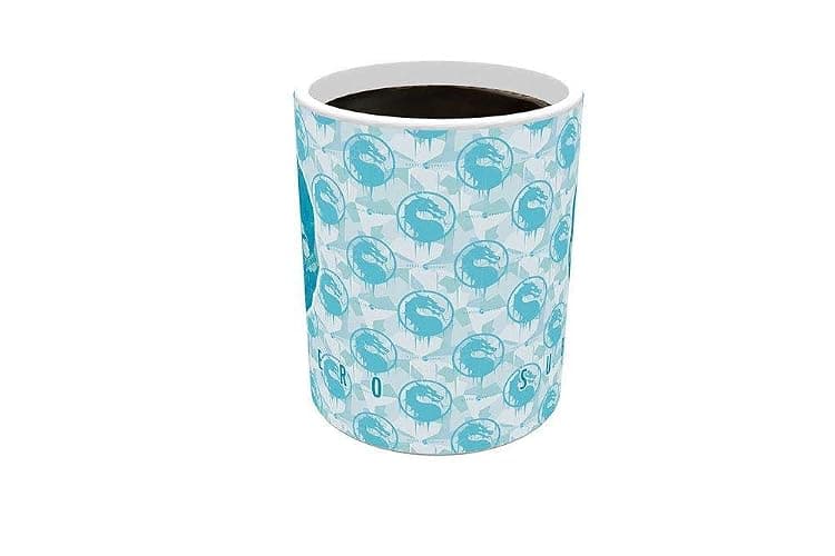 Morphing Mugs Mortal Kombat – 2021 – Sub-Zero – One 11 oz Color Changing Heat Sensitive Ceramic Mug – Image Revealed When HOT Liquid Is Added! thumbnail 6