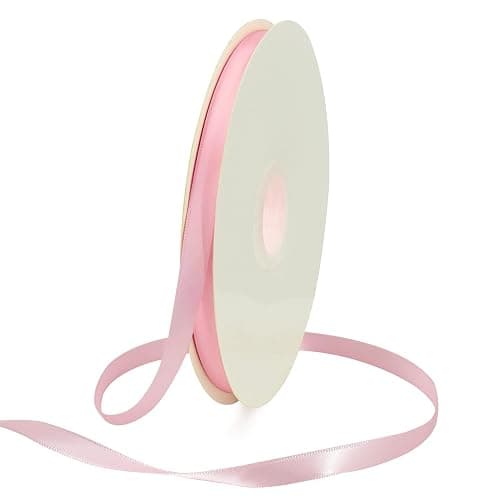 thin light stain ribbon (pink) - Image 1