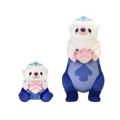 GENSHIN IMPACT Fontaine Fontemer Themed Series Leisurely Otter Plushie Keychain thumbnail 2