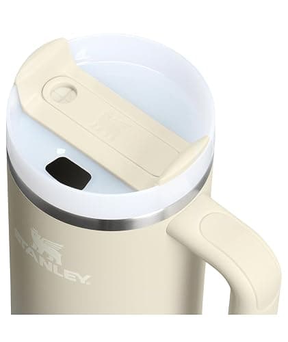 STANLEY Quencher H2.0 Tumbler with Handle and Straw 30 oz | Flowstate 3-Position Lid | Cup Holder Compatible for Travel | Insulated Stainless Steel Cup | BPA-Free | Exclusive Toasted Almond thumbnail 2
