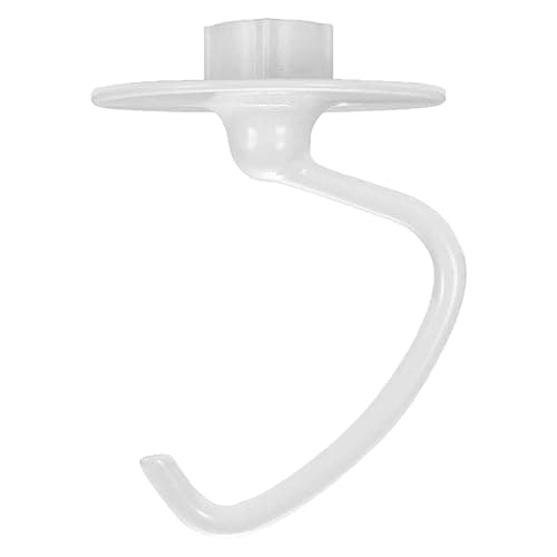 Replacement Glass Mixer Bowl with Lid and Attachments Set, 4.5-5 Qt,Compatible with Kitchenaid Tilt-Head Stand Mixers, Includes Beaters, Dough Hook, Wire Whip (Frosted color) thumbnail 8
