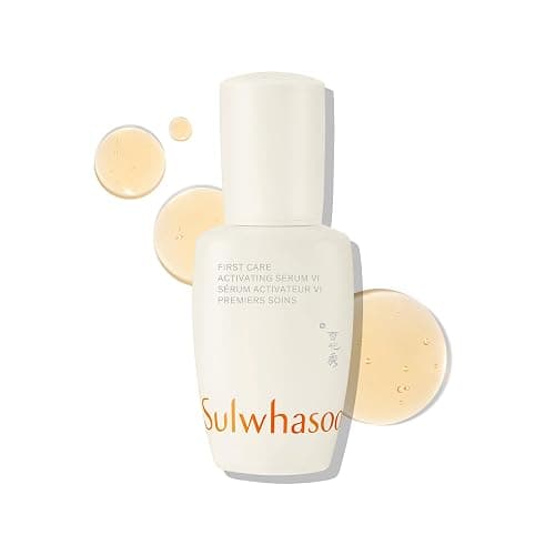 Sulwhasoo First Care Activating Serum – Targets Visible Fine Lines, Dryness & Dullness | Preventative Anti-Aging Serum with 500-Hour Aged Ginseng, Korean Herb Extract & Vitamin C | Korean Skincare - Image 1