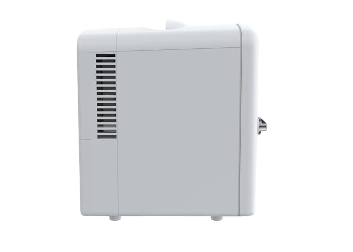 Frigidaire EFMIS171 Retro Mini Portable Personal Fridge - Ideal for Home, Office or Dorm - Includes Carrying Handle, AC/DC Wall/Car Charger (White) thumbnail 7